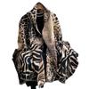 Leopard Print Scarf, Thickened, Warm And Fashionable, Autumn And Winter Outer Shawl, Double-Sided Imitation Cashmere Dual-Purpose