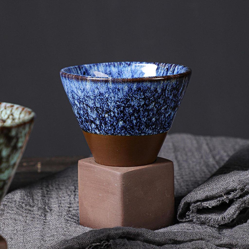 Pull Flower Porcelain Cup Coffee Drinkware Japanese Tea Cups Adult Men Women Ceremony Party