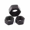 M3-M10 Black Hex Nuts, Grade 4.8 High Strength, Full Range of Specifications