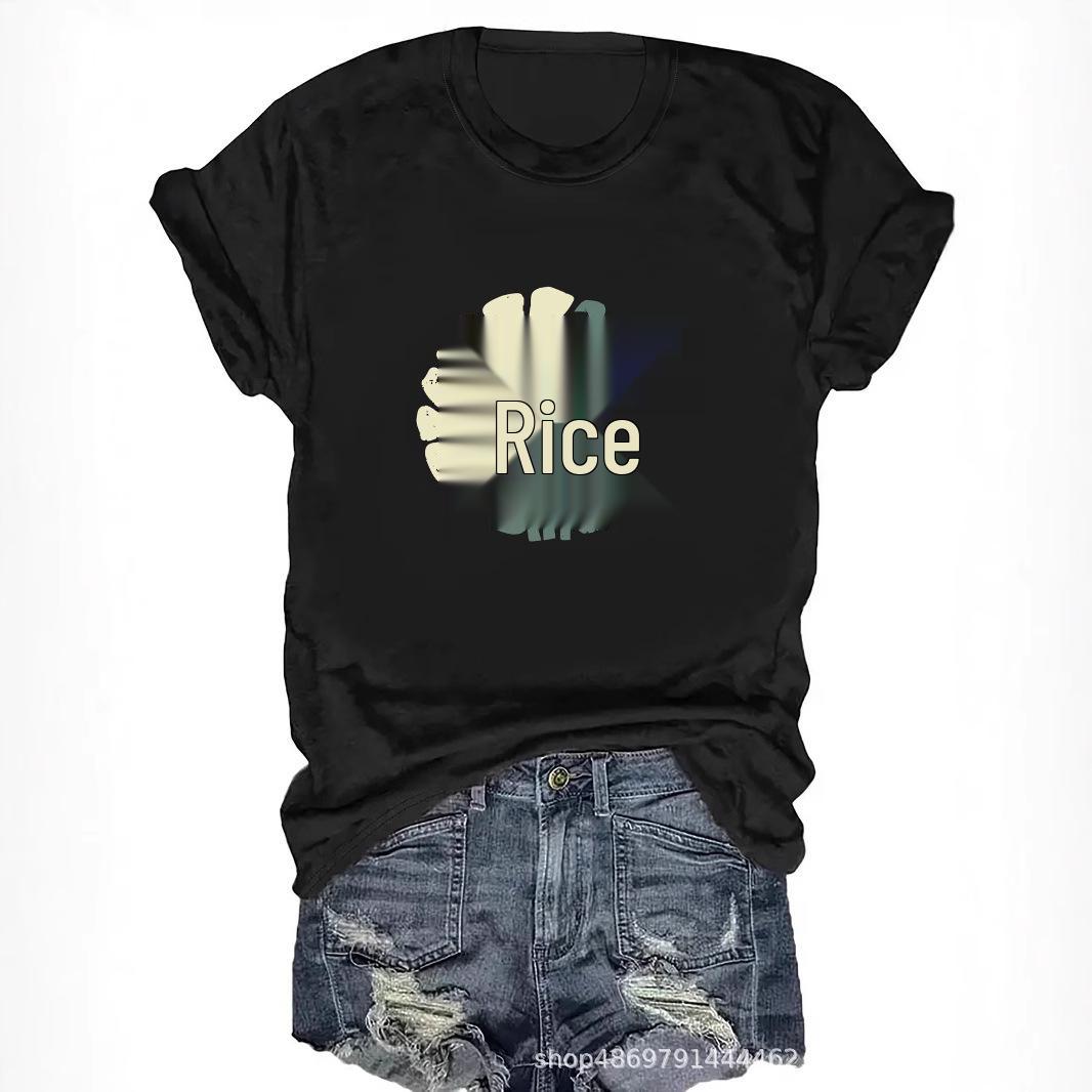 

Women s Cross-Border Fashion Round Neck T-Shirt XX Large червоний