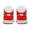 Air Jordan 1 Mid Habanero Red Women Sneakers Orange White BQ6472-116