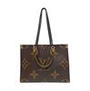 [Použité] Onthego MM 'Hnědá Giant Monogram/Hnědá Monogram Reverse Canvas' - Dobrý stav #1JJY6YW