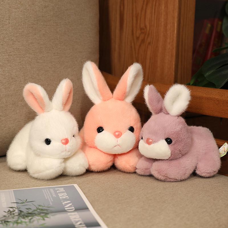 Rabbit Toys Cute Bunny Dolls Stuffed Soft Animal Toy Home Decor Birthday Gift
