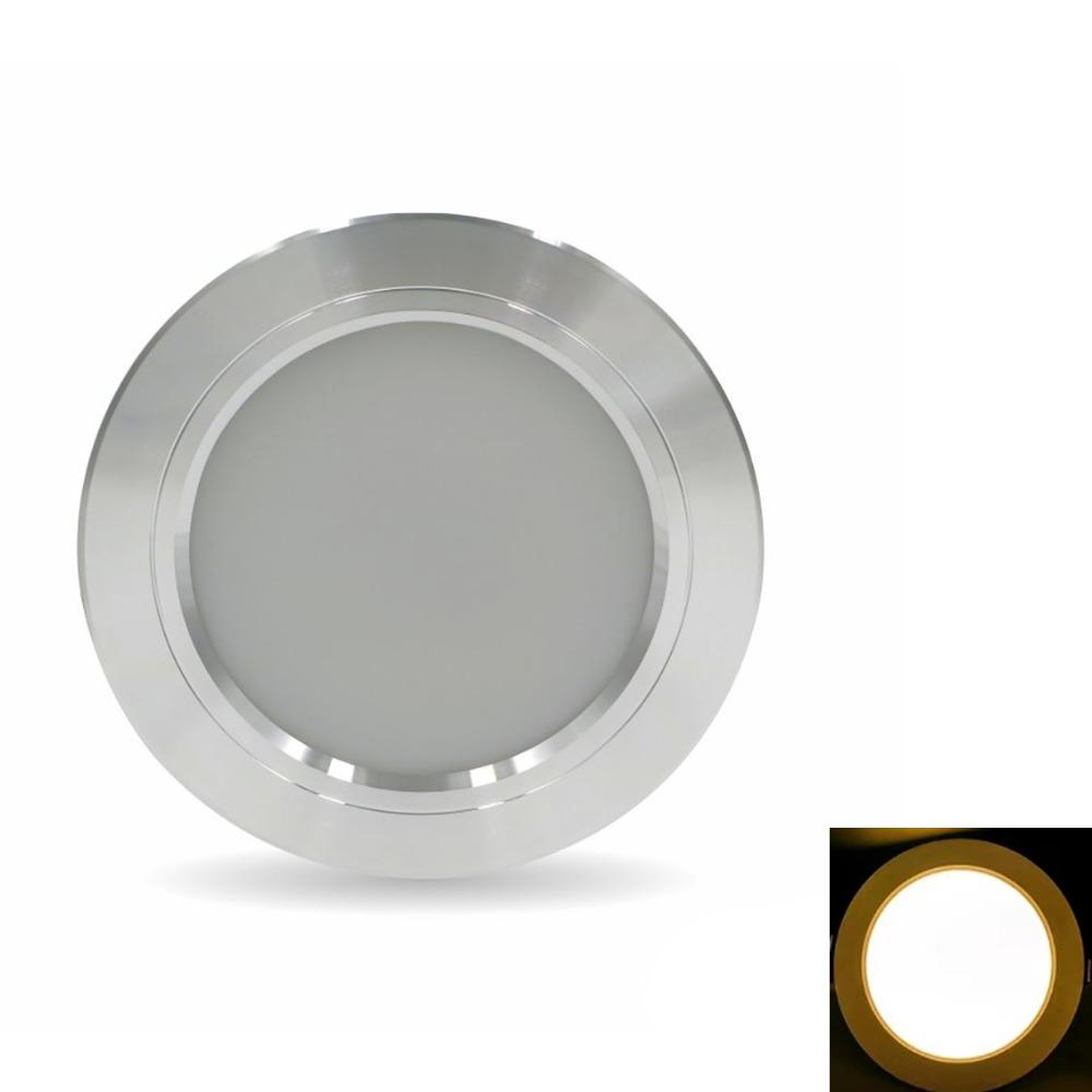 Weiß 220V Beleuchtung Rundes LED-Licht Innen-LED-Panel-Licht LED-Einbaustrahler Strahler Deckenleuchte