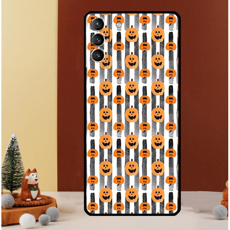 Halloween Pumpkins Case For Samsung Galaxy S25 S26 Ultra S20 S21 S22 S23 S24 Ultra S10 Plus S25 FE Cover Funda