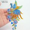 Crystal Flower Brooches for Women Luxury Silver Color Banquet Wedding Clothing Pin Female Gift