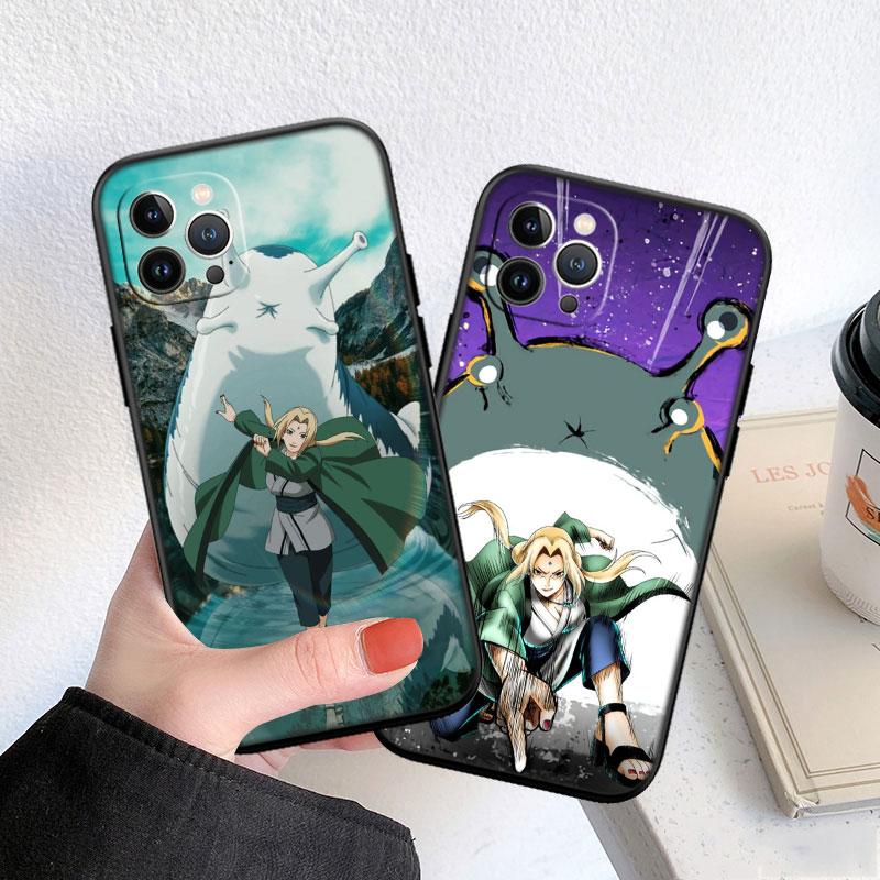 LO72 NARUTO Tsunade Soft Shell Phone Case for OPPO A40 A60 A80 A15 A16 A16K A12 A17 A17K A54 A54S A53 A53S A55 A56 A57 A98 F23