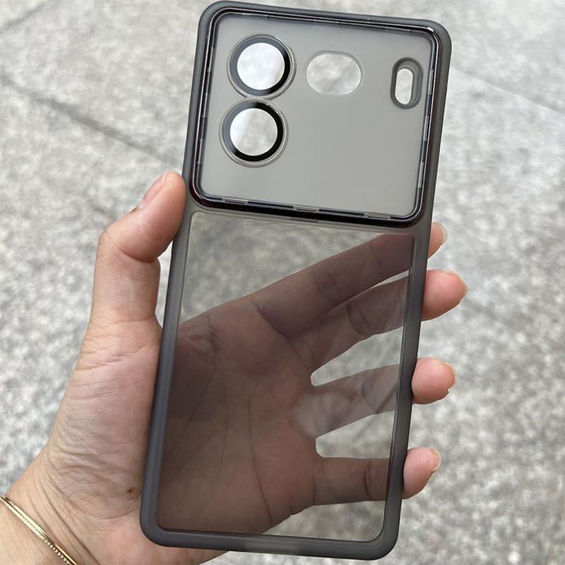 

Чехол для Vivo IQOO 12 Pro 12 Iqoo13 iqoo 15 Чехол для телефона Защита камеры Прозрачная силиконовая задняя крышка Ударопрочный бампер vivo iQOO 15