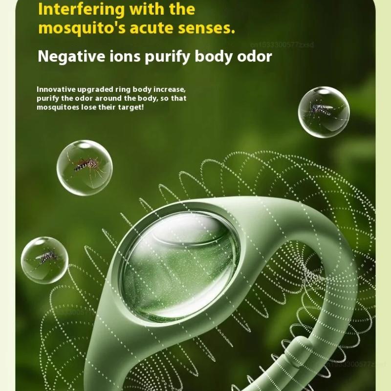Baby Mosquito Repellent Bracelet Silicone Wristband Essential Oil Holder Adjustable Wearable Outdoor Insect Bite Reduction Band For Infants Kids