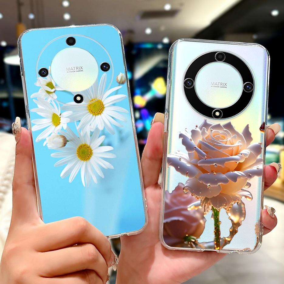 Für Honor Magic6 Lite Hülle HonorX9B ALI-NX1 Coole Drachenbemalte Abdeckung Weiche Silikonhülle Für Honor X9B Magic 6 Lite Fundas Coque
