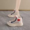 2025 Winter Women's Shoes Fashion High Top Cotton Shoes Plush Warm Snow Boots for Women Non Slip Platform Shoes Zapatos De Mujer