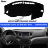 Car Dashboard Cover For Hyundai Tucson 3rd 2016 2017 2018 Auto Dash Mat Dashboard Pad Carpet Anti-UV Anti-slip Anti-Sun
