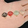 Alloy Seashell Drill Necklace & Earrings Charms – Small Ocean Pendant DIY for Jewelry & Phone Chains