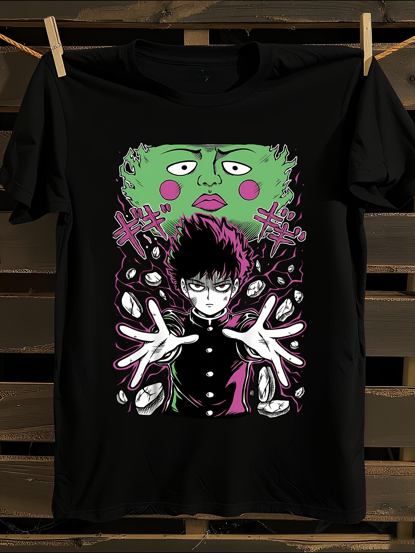 Mob Psycho Anime Tshirt Anime Manga Graphic Tshirt XXXXL