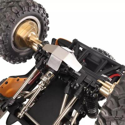 RC Car Chassis Set Skid Plate Maintenance Remote Controlled Vehicles Accessories Stainless Steel for