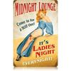Vintage Girl Metal Sign Poster Retro Wall Art Home Decor Bar Club Man Cave Decoration 20x30cm