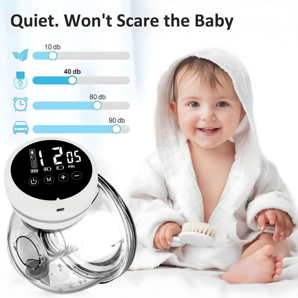 Leise Elektrische Milchpumpe BPA-frei Automatische Brustpumpe Mutter&Baby Zubehör