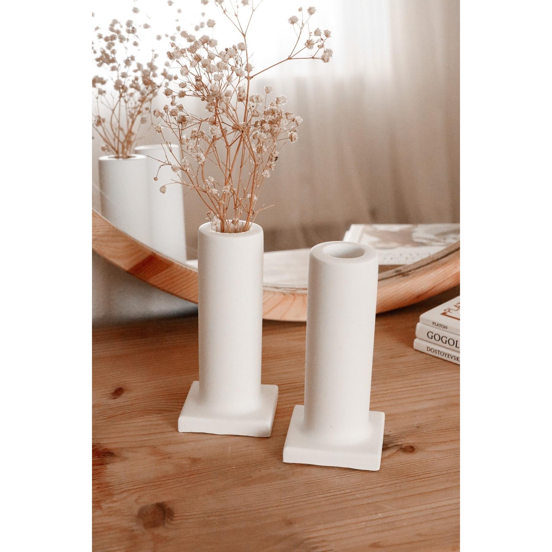 

FLQUE Подсвечник-колонна, подсвечник, подставка для благовоний 2шт.