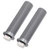 2PCS 20mm Bench Dogs Guide Rail Sliding Slot Stop Aluminum Alloy Woodworking Table Hole Clamp Stops