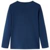 Kids' Long-sleeved T-shirt Navy Blue 92/104/116/128/140