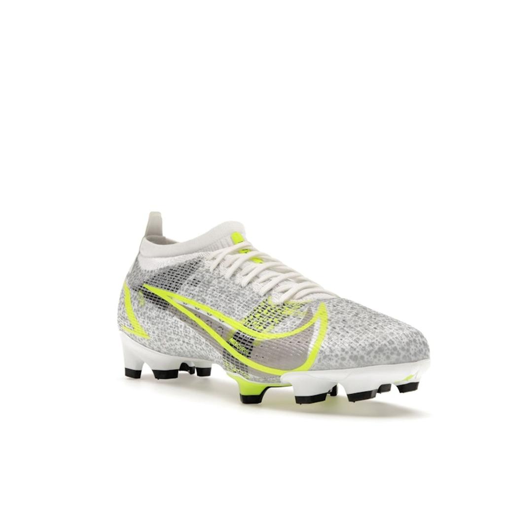 Nike Mercurial Vapor 14 Pro FG Metallic Silver Volt Men Sneakers White Black CU5693-107