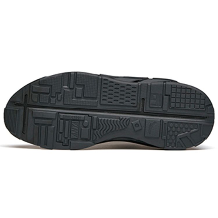 Anta AT91 Non-Slip Durable Mid-Top Running Shoes Men Shoes Black 112148851-2