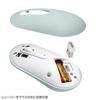 SANWA SUPPLY Silent Wireless Mouse (Green) MA-WBS327G