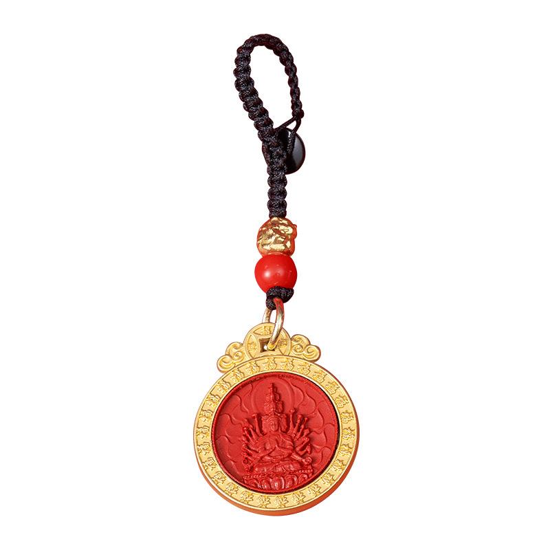 

Подвеска Будды на удачу, подвеска со знаком зодиака Дракон, брелок-подвеска для мужчин и женщин, ожерелье на год рождения, подвески восьми святых-покровителей