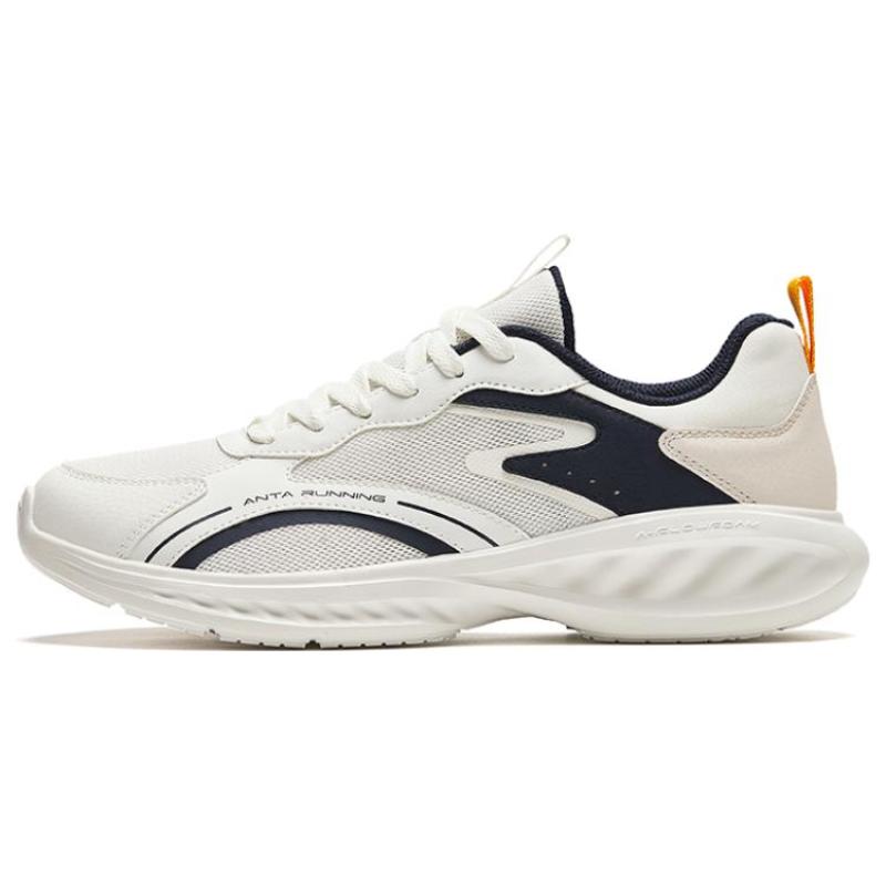 

Anta Lightweight And Wear resistant Low Top Running Shoes Men s White Black Sneakers 912415525-1 39