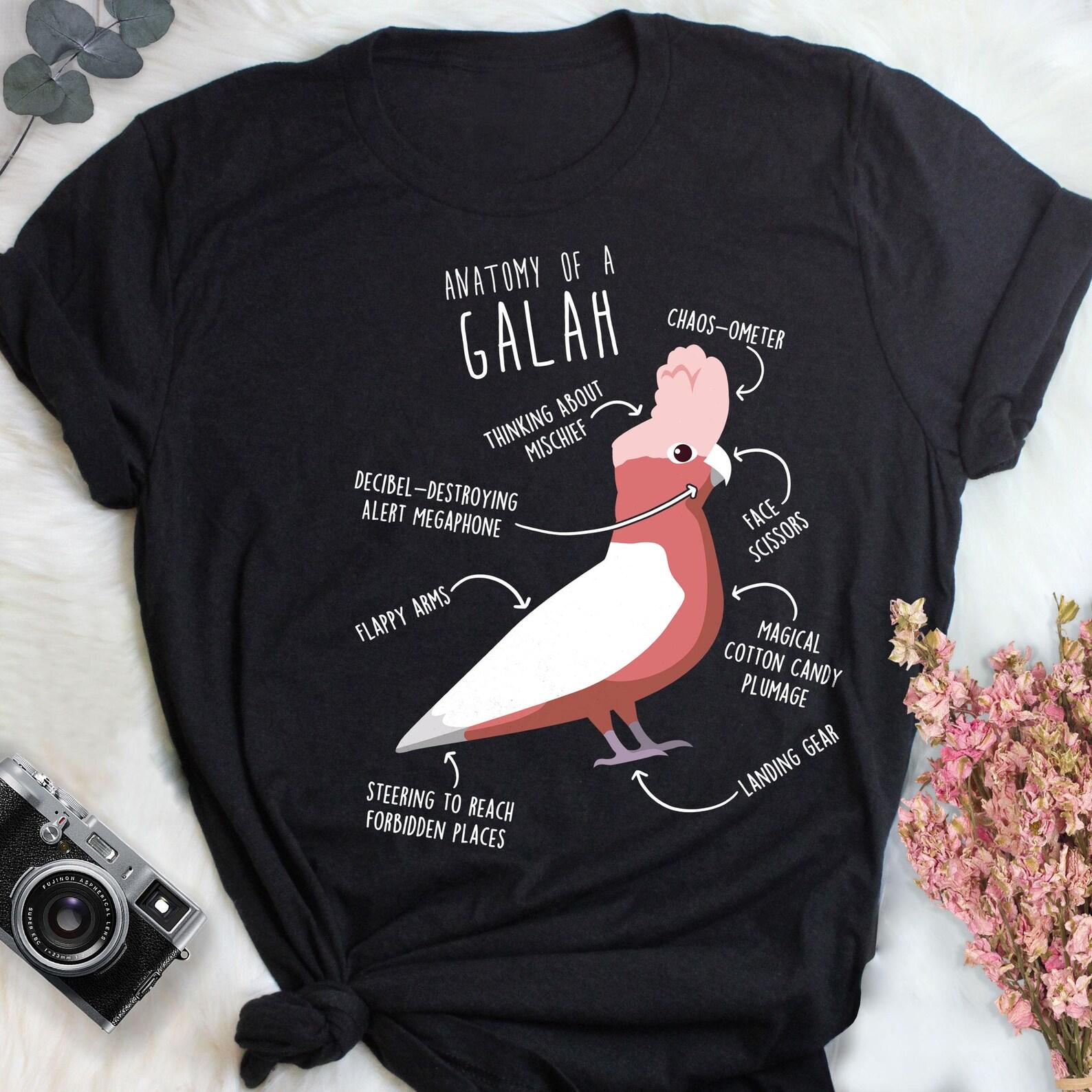 Lutino Galah Shirt, , , Funny Parrot Lover Gift, Cute Pet Rose-Breasted Cockatoo T-shirt, Bird, Cockatoo Mom Cockatoo Dad Australian 160