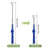 Golf Retractable Swing Practice Stick Trainer Golf Sound Assistant Practitioner Anti-Slip Rubber Grip Posture Aid Corrector