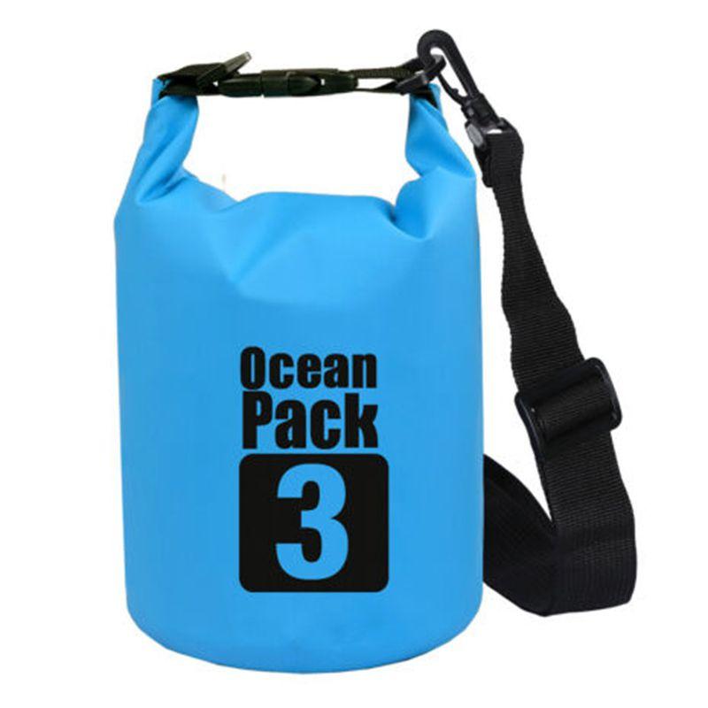 Pvc 2l30l Waterproof Dry Bag Sack Ocean Pack Floating Boating Camping Kayaking