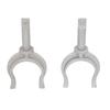2Pcs Rowlock Socket Bracket 2in Aluminum Portable Durable Side Mount Oarlock Rowlock for Boat Yacht