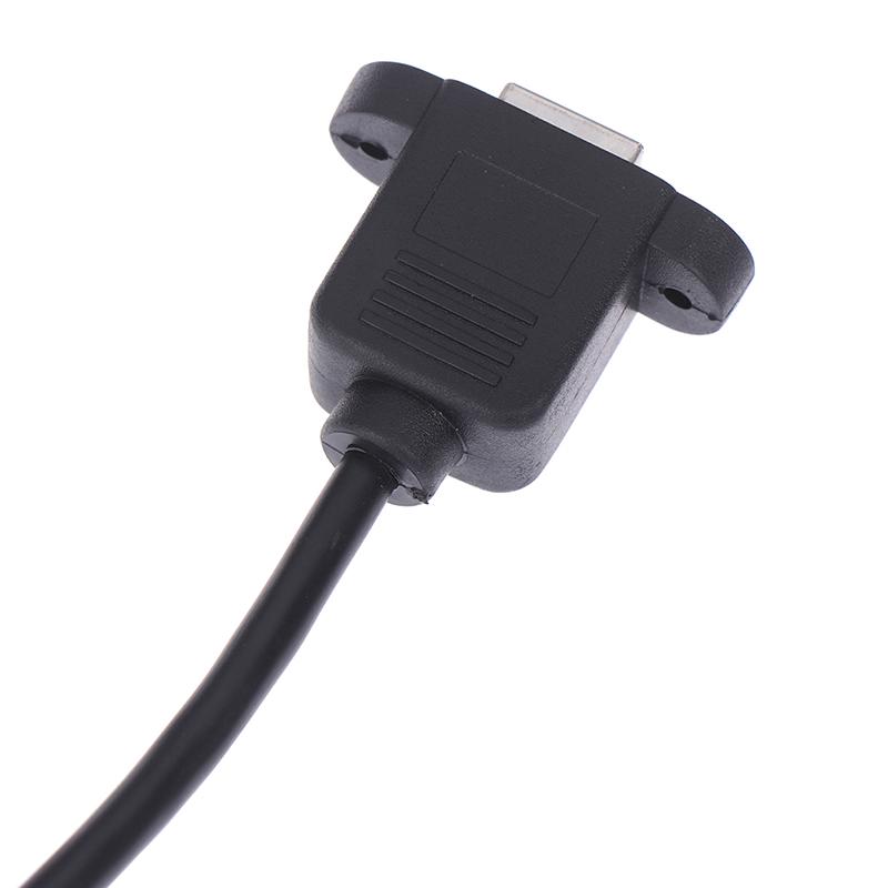 Usb 2.0 Type B Male To Type B Female Printer Extension Cable With Panel Mount