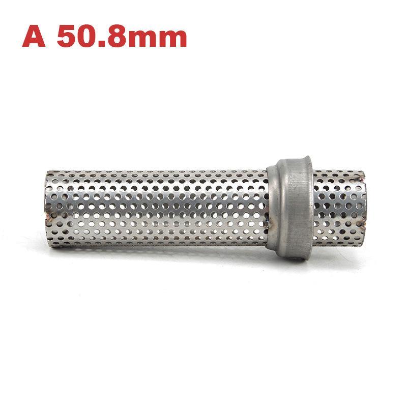 51mm 60mm Universal Slip On Motorcycle DB Killer Catalyst Noise Eliminator Fit Most Motorbike Exhaust Pipes long 51mm