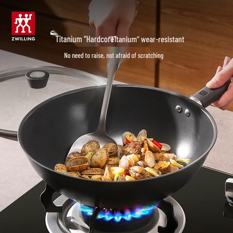 ZWILLING Titanium Iron Stir-Fry Pan