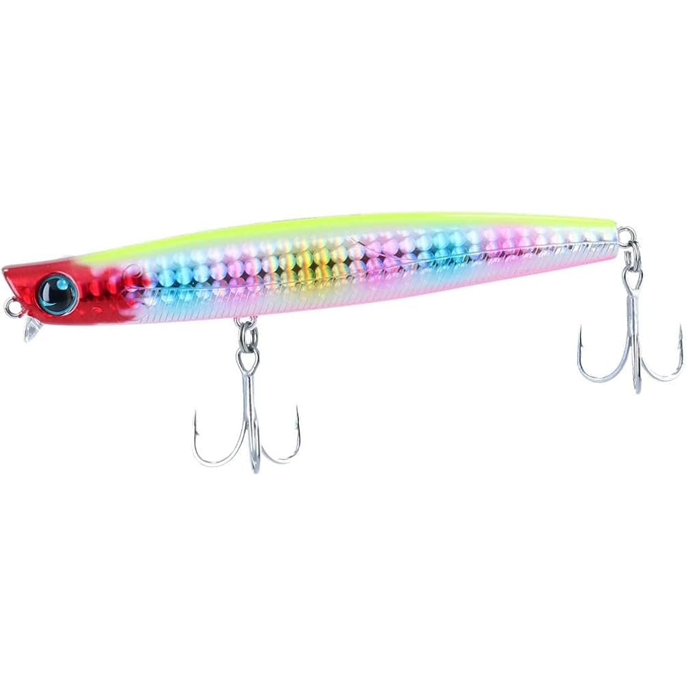 Daiwa Morethan Galbus Rim 110S Sinking Pencil Lure Night City Flame 11cm