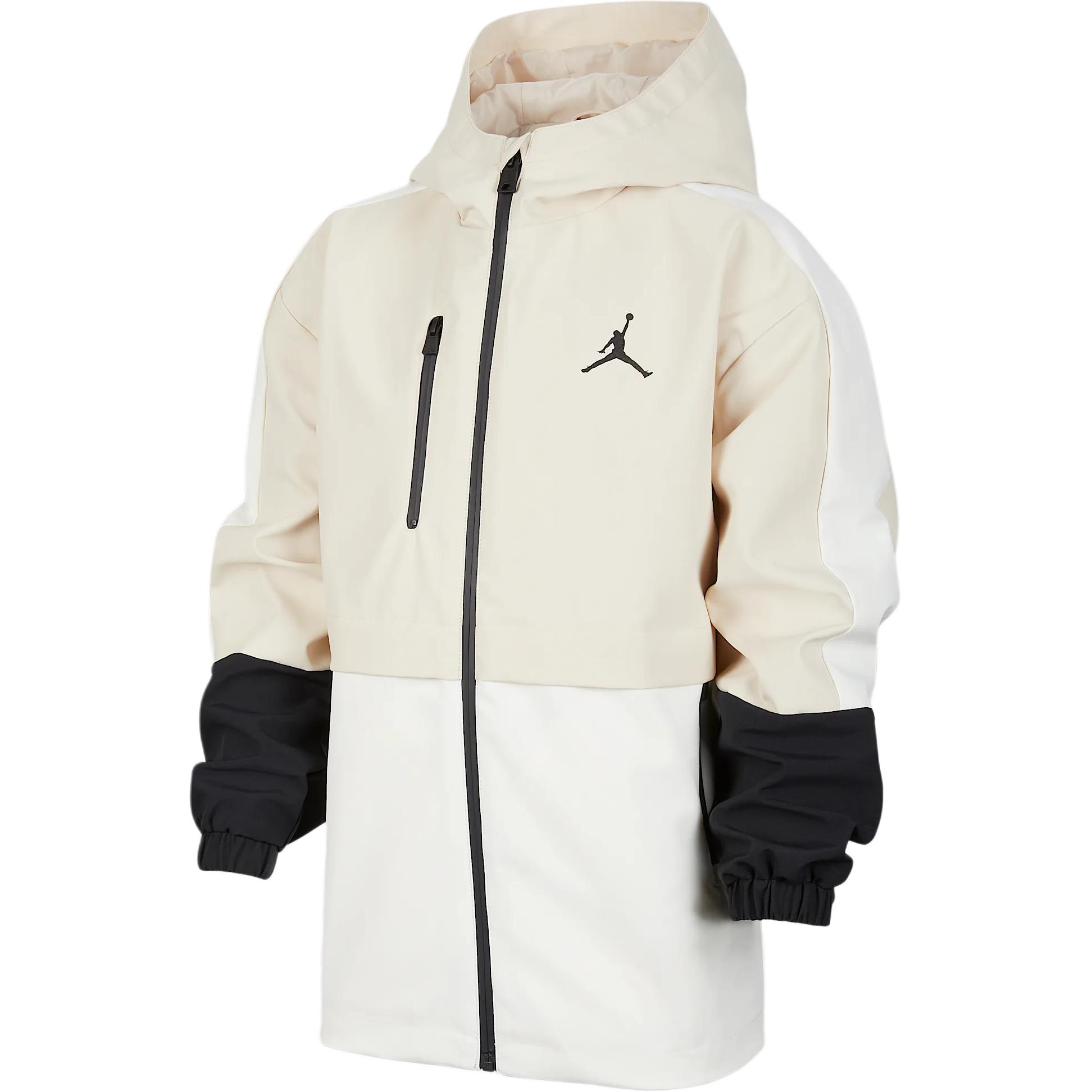 

Куртка Jordan с капюшоном, модная, детская, белая IF8903-133 S