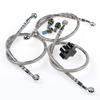 Hydraulischer Bremsleitungskonnektor-Satz mit T-Stück für Motorräder und ATVs