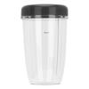 Replacement Cup Lid for NutriBullet 900W Blender, Easy to Clean, Large Capacity, Easy to Clean, for 24 oz Medium Cups