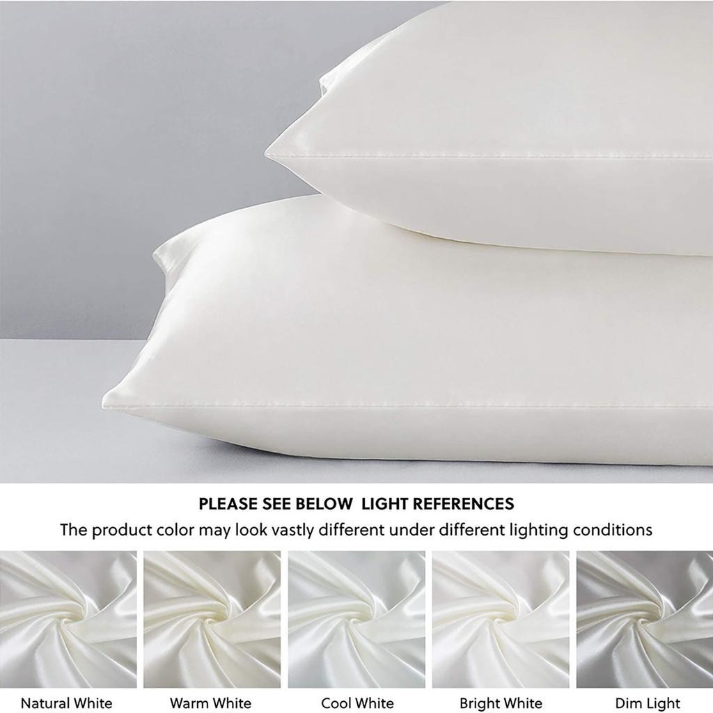 Household Washed Silk Satin Pillowcase 20*40inch Soft And Comfortable Pillowcase