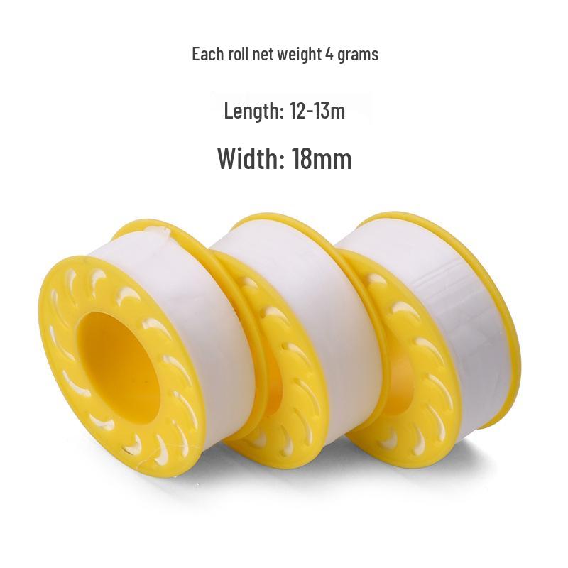Thickened Wide PTFE Tape for Plumbing and Hardware Sealing