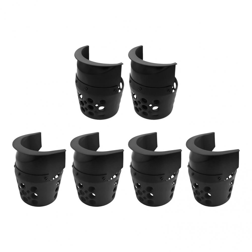 Plastic Billiard Table Pockets Replacement Set of 6 for American Tables