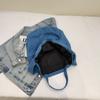Women's Solid Color Crossbody Bag Vintage Tote Bag Large Capacity Crossbody Bag