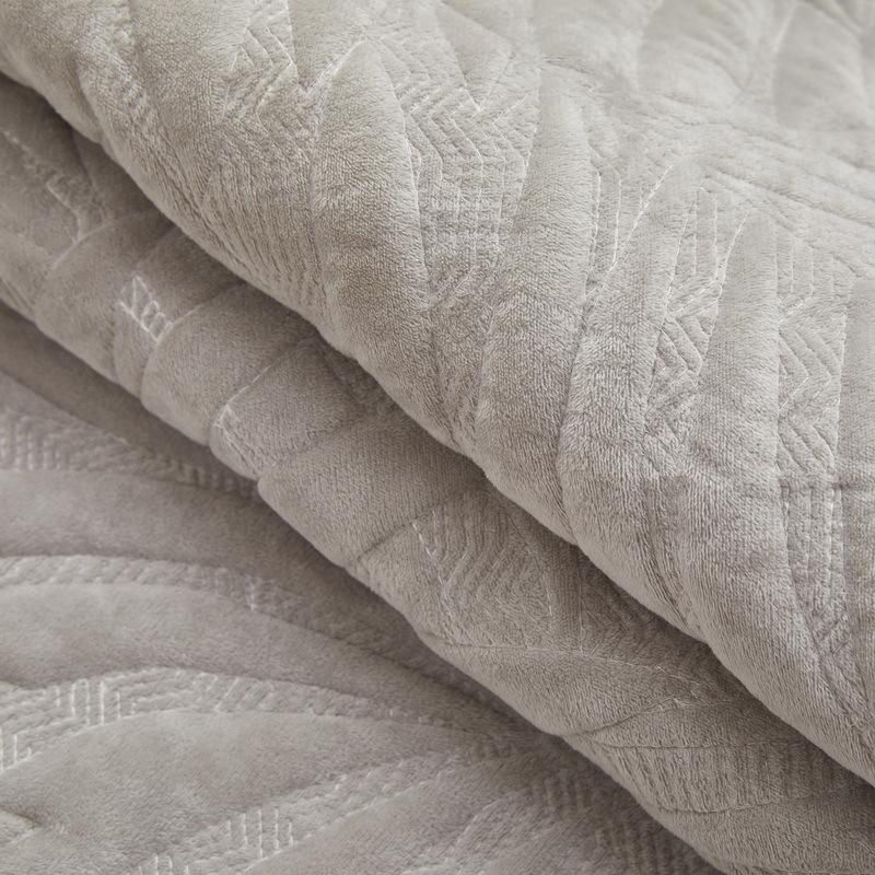 Solid Color Plush Sofa Cushion Nordic Simple Fashion Sofa Towel Non-Slip Leather Sofa Cover Four Seasons Universal Seat Cushions Winter
