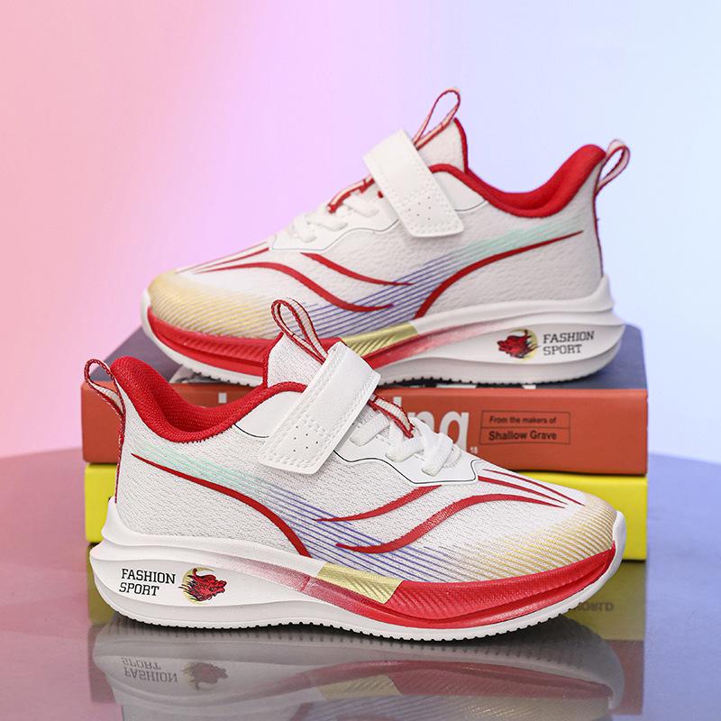 

Children s sports shoes Red Rabbit series shock absorption professional training shoes summer breathable older children s youth running shoes 31