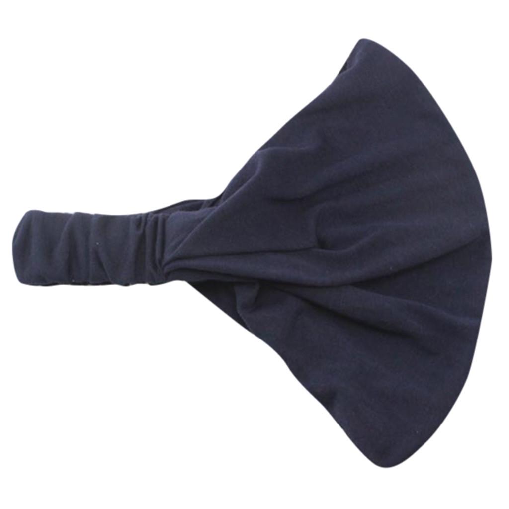 

Comfortable Lightweight Japanese Bandana Headbands for Men and Women тёмно-синий
