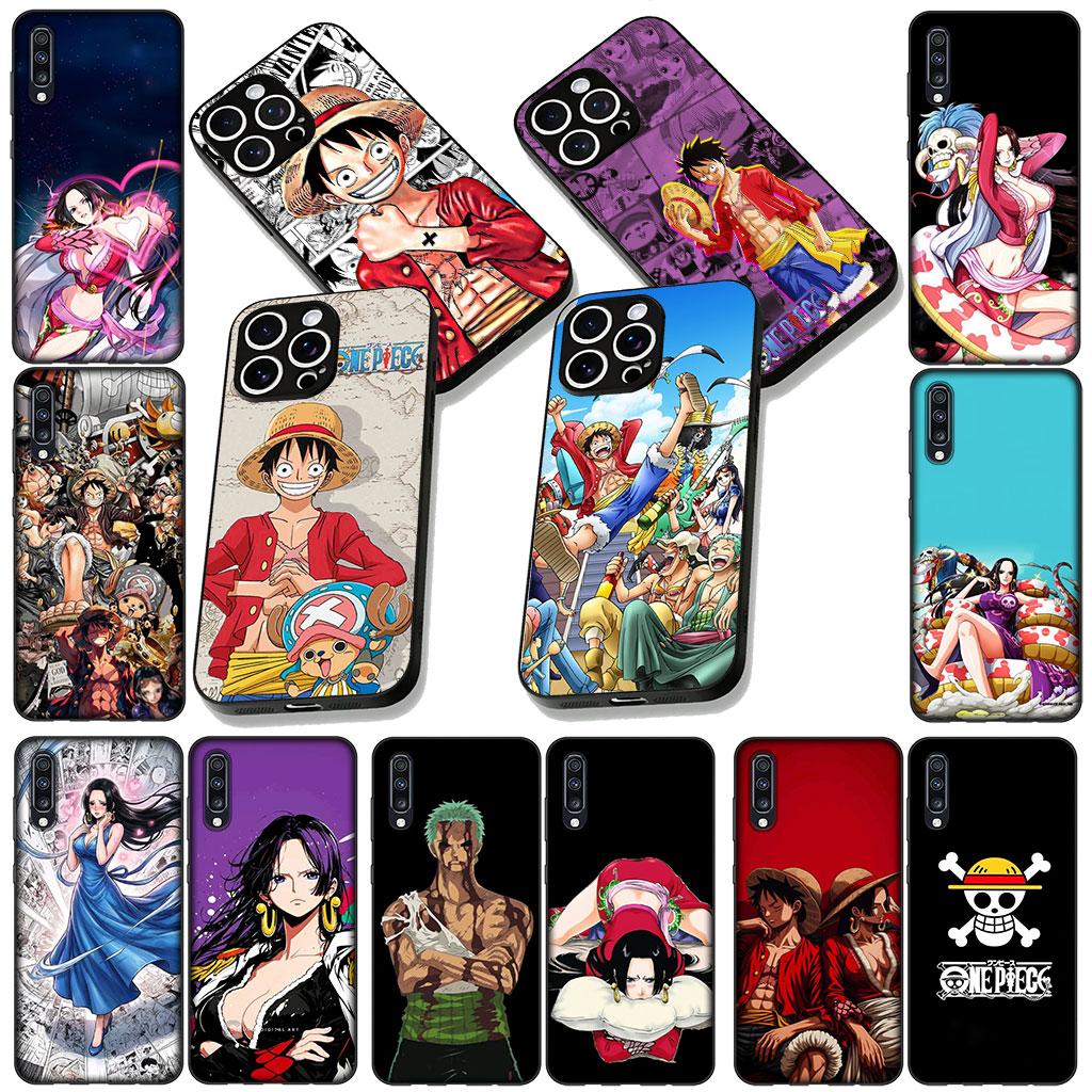 Cover for Samsung Galaxy S25 S24 S23 FE Plus Ultra S7 Edge A16 A15 5G s25+ Phone Case Boa Hancock One Luffy Piece Roronoa Zoro