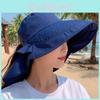 Summer Sun Hat For Women Large Brim Uv Protection Lightweight Nylon Sunshade Cap