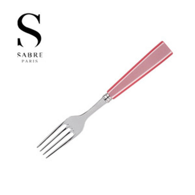 [Sabre Paris] Natura Dinner Fork 20.6cm (Baby Pink)